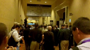 The crowd moving into TelcoTV