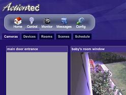 Example of camera monitoring of a lived-in, 60 year old house retrofitted to be a smart home.