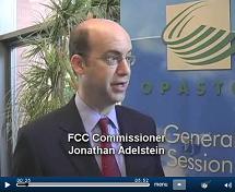Click here for an exclusvie video interview with FCC Commissioner Adelstein at the OPASTCO Summer 2008 Convention