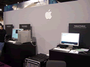 Apple's booth at NATPE