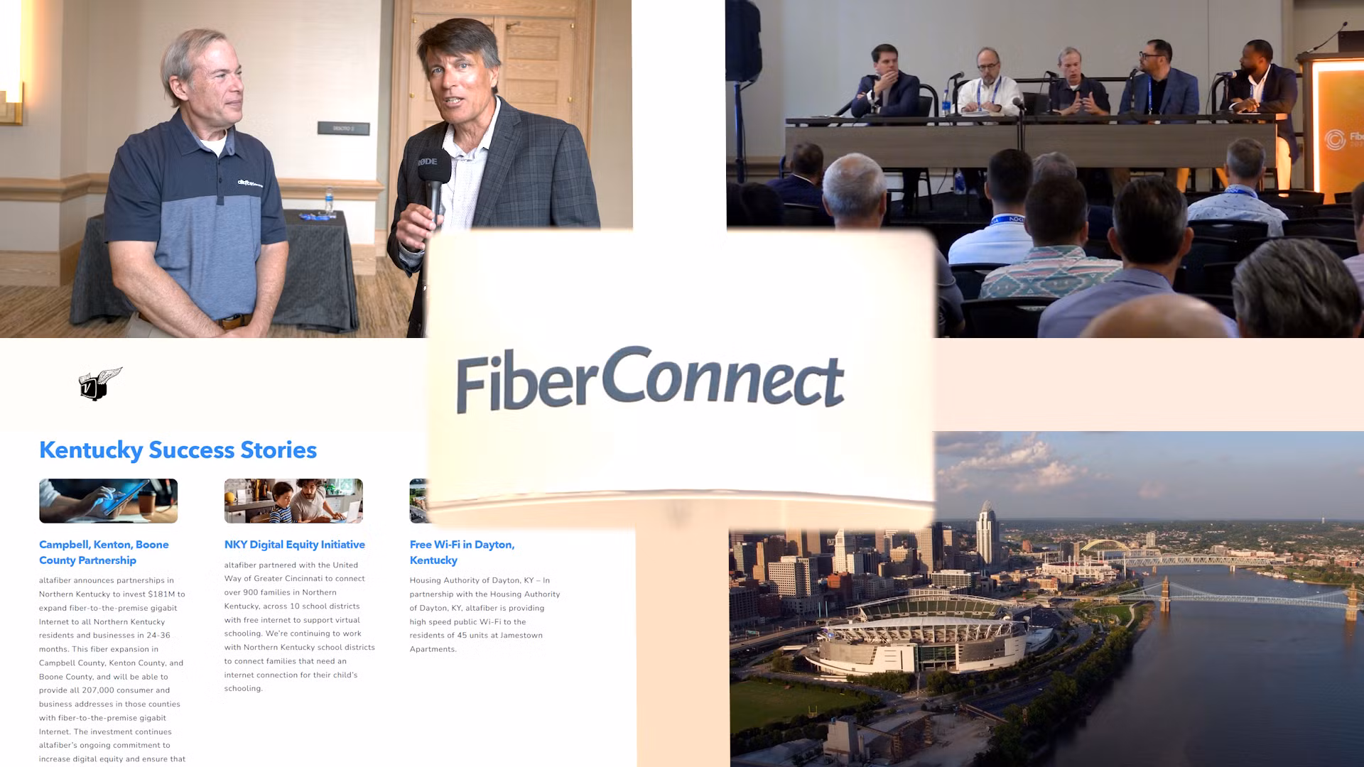 Rob Shema of altafiber discusses the blender theory of fiber deployment to help close the digital divide.