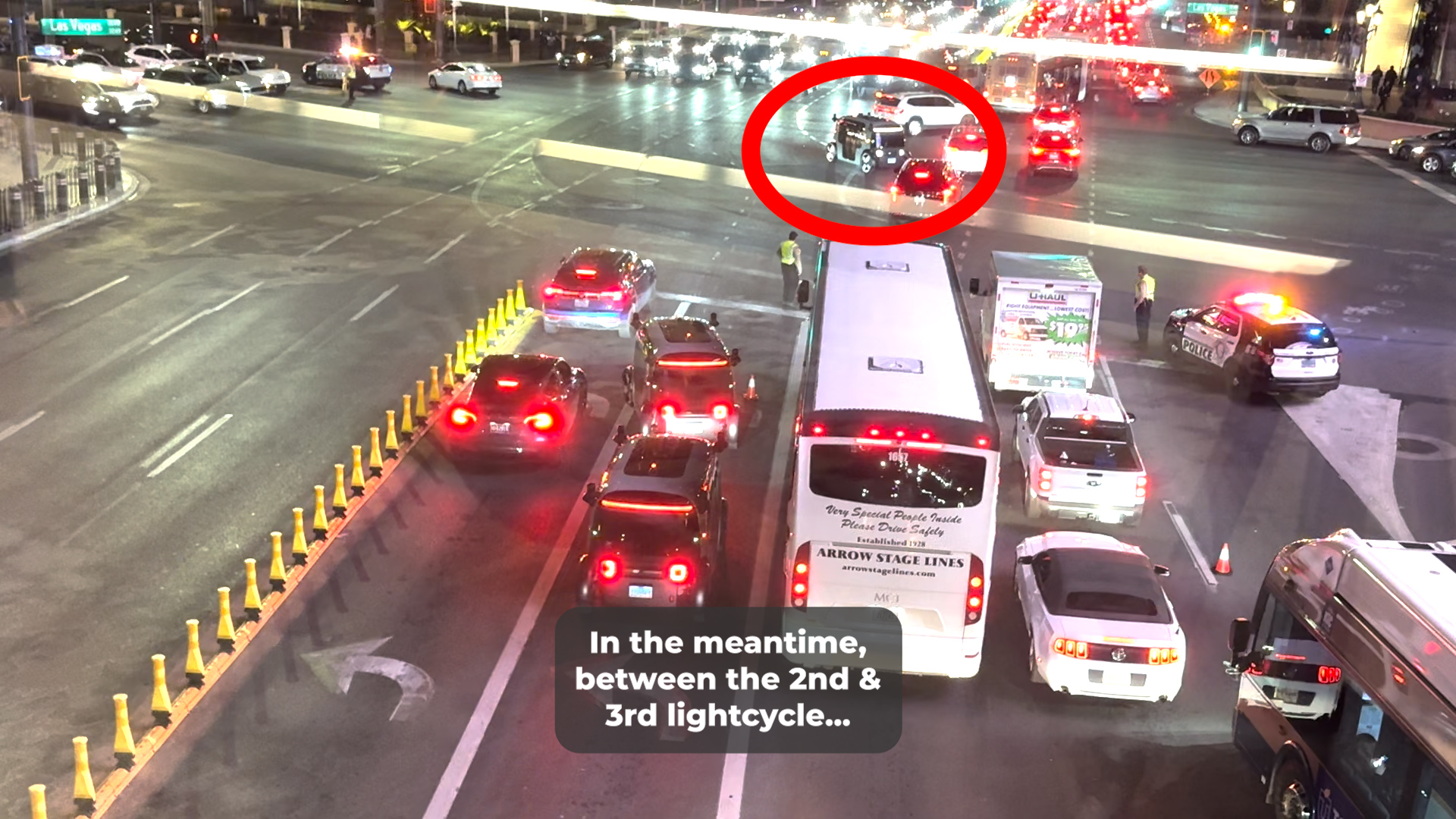 Reluctant Robots Stuck in Traffic
